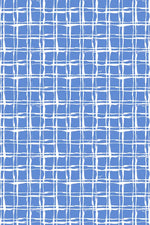 Stretch Chiffon: Lapis Lattice Shirt Dress With Bowtie