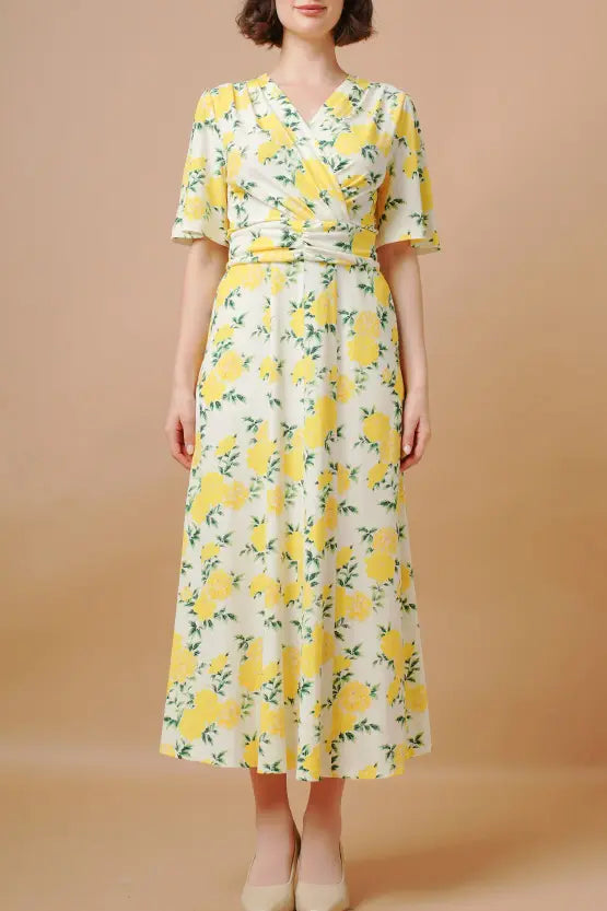 【Stretch Jersey】Long Marilyn Dress