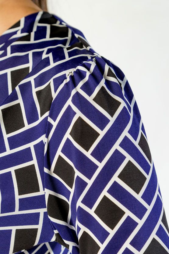 Royal Blue Caro Venus Dress