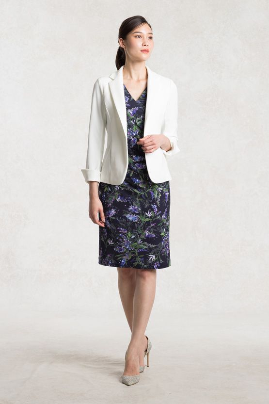 Iris Side Drape Dress