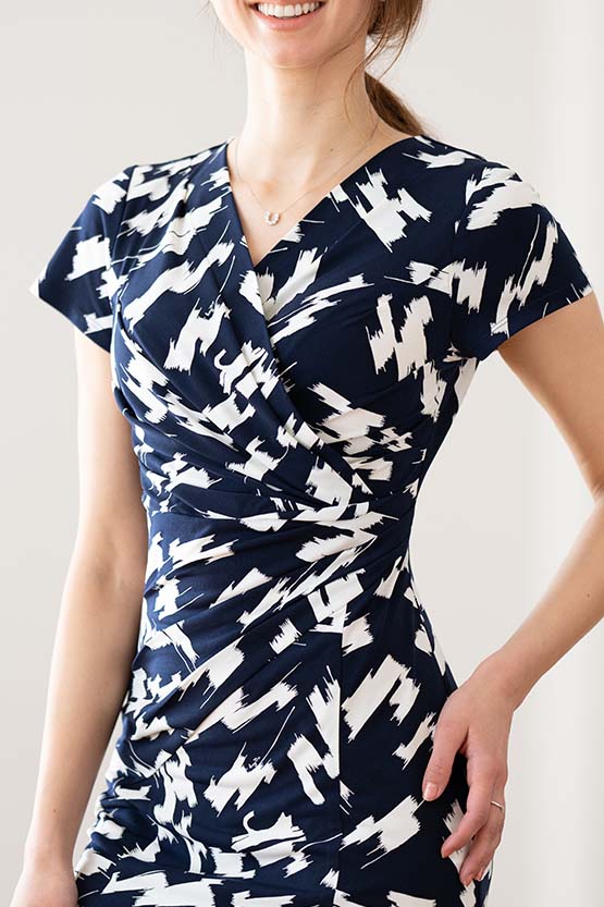 Find Cats Gathered Dress