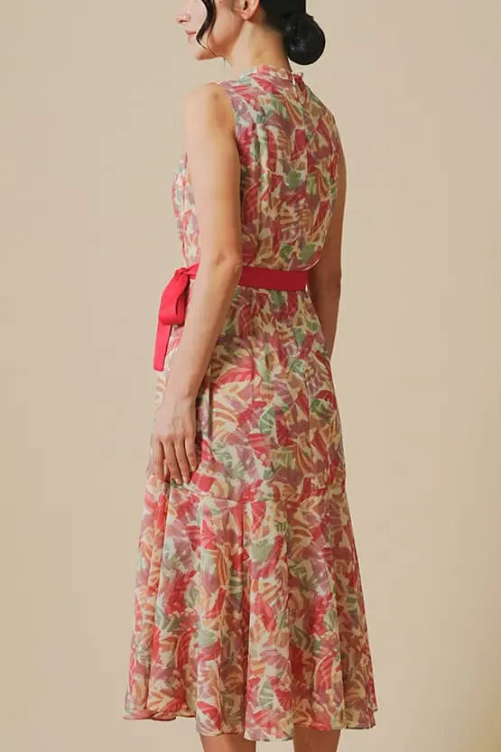 Stretch Chiffon: Genesis Long Mermaid Dress