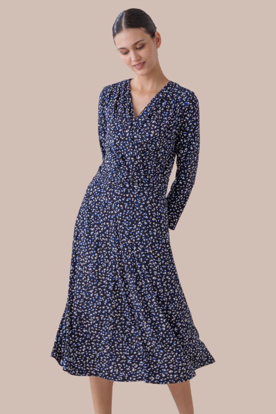 Stretch Jersey: Crystal Drop Mimolyn Dress