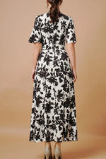 【Stretch Jersey】Long Marilyn Dress