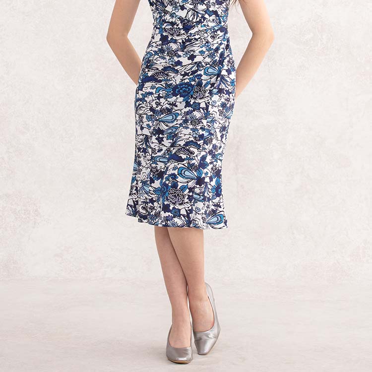 Mermaid line for a slimming effect