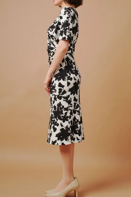 Stretch Jersey - Gathered Dress