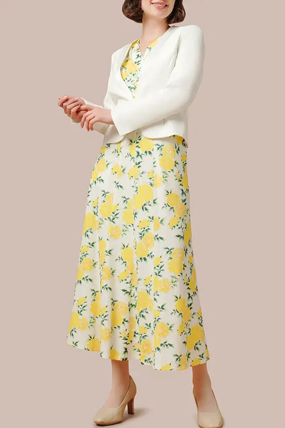 【Stretch Jersey】Long Marilyn Dress