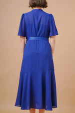 Stretch Chiffon: Long Mermaid Dress