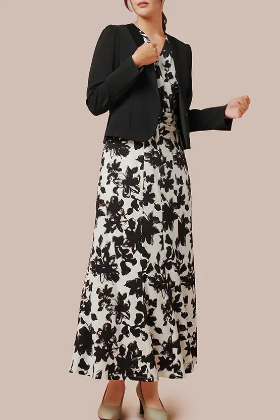 【Stretch Jersey】Long Marilyn Dress
