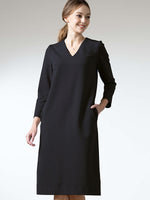 [Space Material] Navy Sack Dress