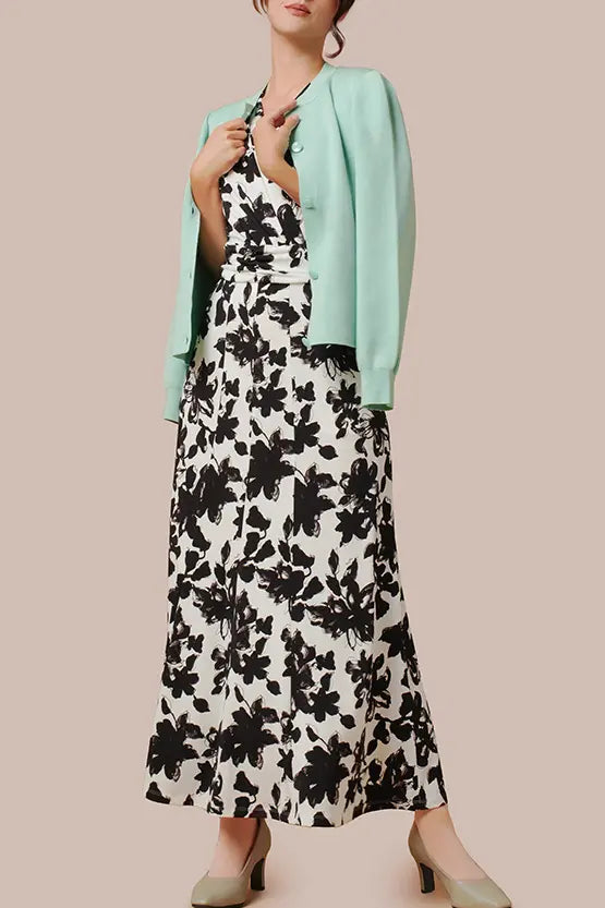 【Stretch Jersey】Long Marilyn Dress
