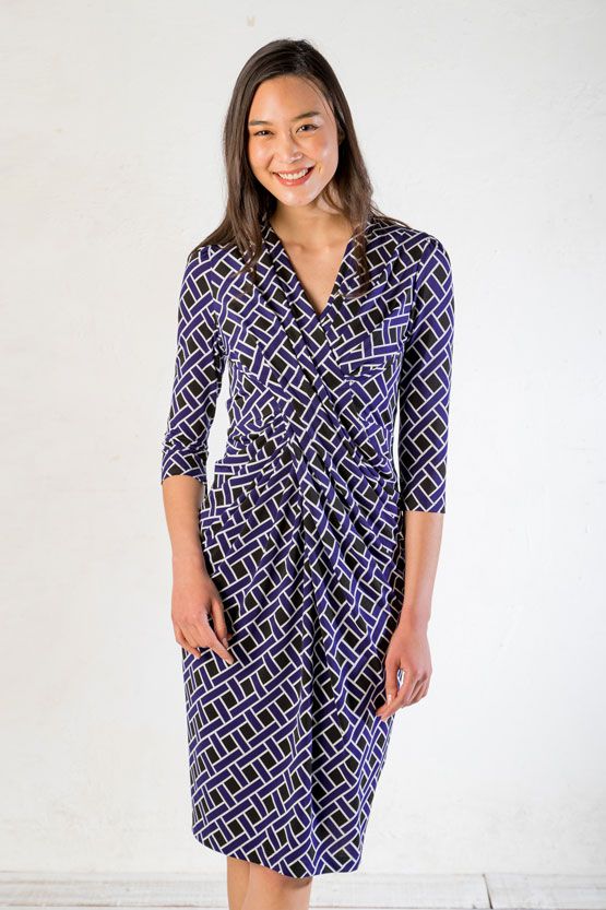 Royal Blue Caro Venus Dress