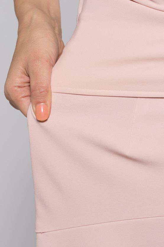 Strawberry Macaron Ribbonless Cache-Coeur Dress