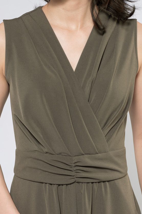 Khaki Marilyn Dress