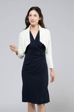 Restock!: Navy Gathered Dress