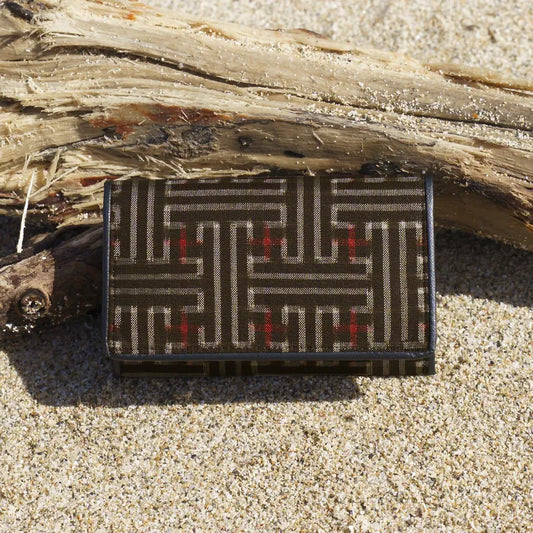 Authentic Oshima Tsumugi: Business card holder