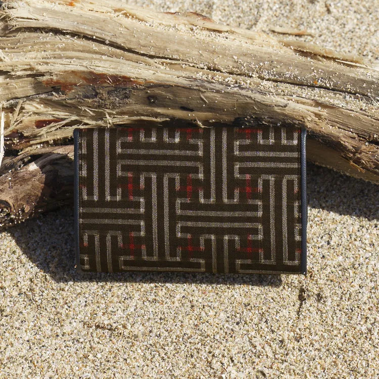 Authentic Oshima Tsumugi: Business card holder