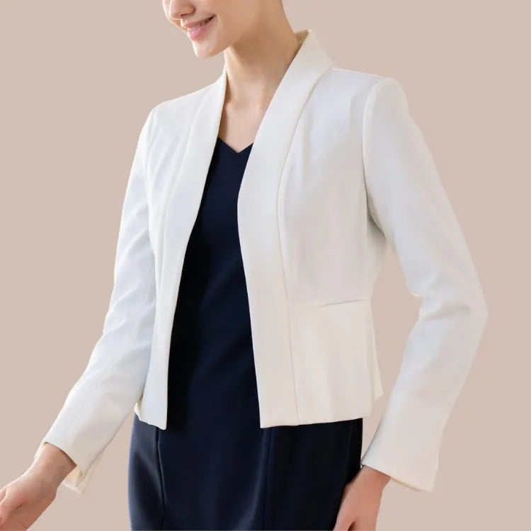 A jacket that can be worn like a cardigan