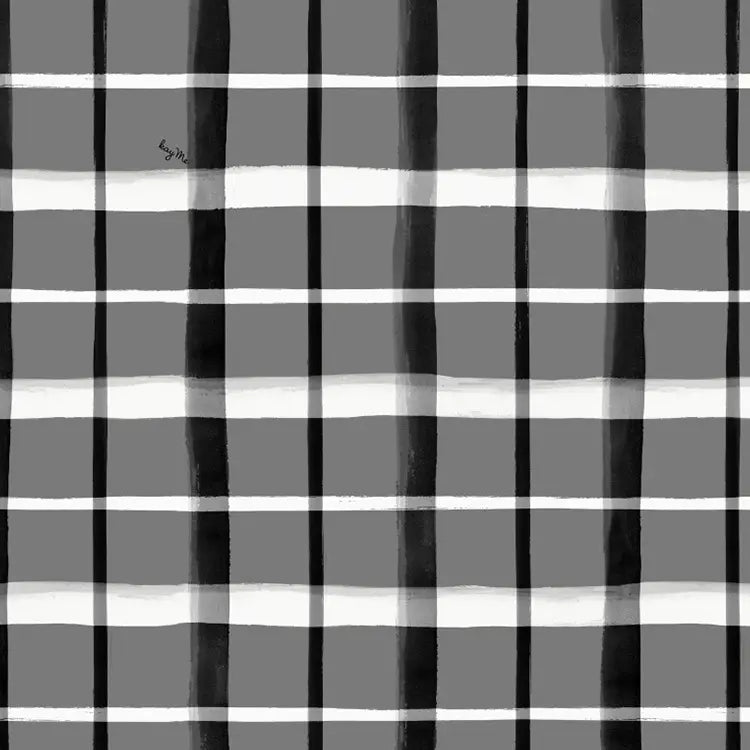 Monochrome Madras Check