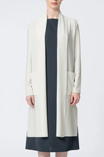 【Washable Wool Knit】Long Line Cardigan