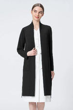 【Washable Wool Knit】Long Line Cardigan
