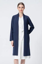 【Washable Wool Knit】Long Line Cardigan
