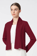 【Washable Wool Knit】Short Line Cardigan