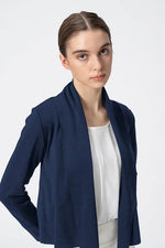 【Washable Wool Knit】Short Line Cardigan