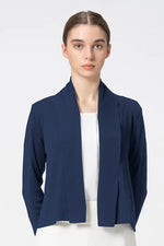 【Washable Wool Knit】Short Line Cardigan