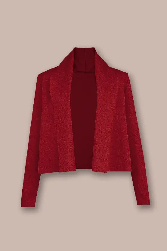 Short cardigan made in Niigata