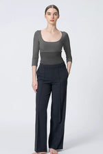 【Warm】Shaping Under Top 3/4 Sleeve