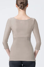 【Warm】Shaping Under Top 3/4 Sleeve