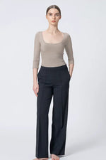 【Warm】Shaping Under Top 3/4 Sleeve