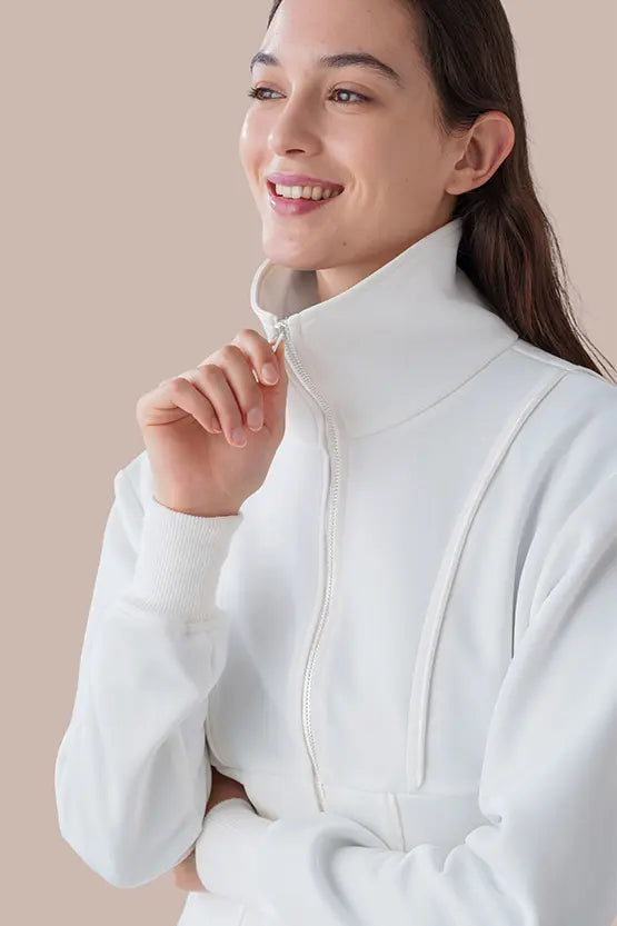 Space Material: Corset Zip-Up