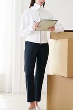 Space Material: Corset Zip-Up