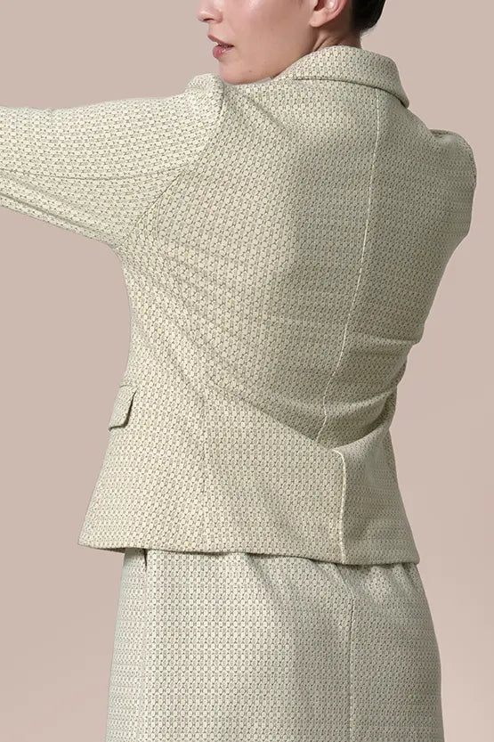 Lame Jacquard:Tailored Jacket