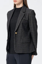 Lame Jacquard: Tailored Jacket