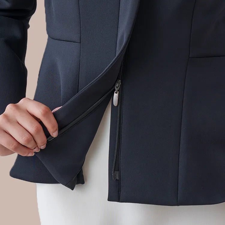 Convenient hidden zipper for a neat appearance