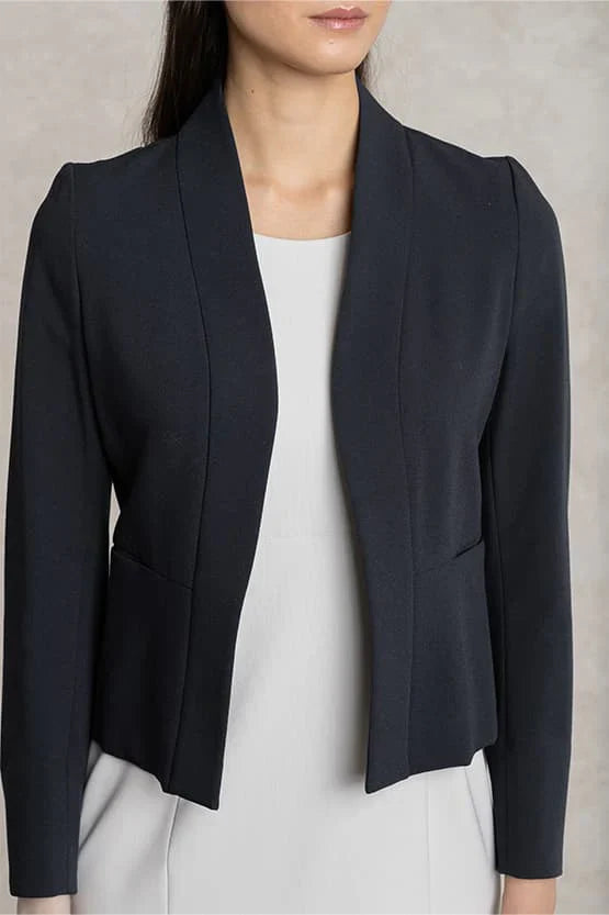 A jacket that can be worn like a cardigan
