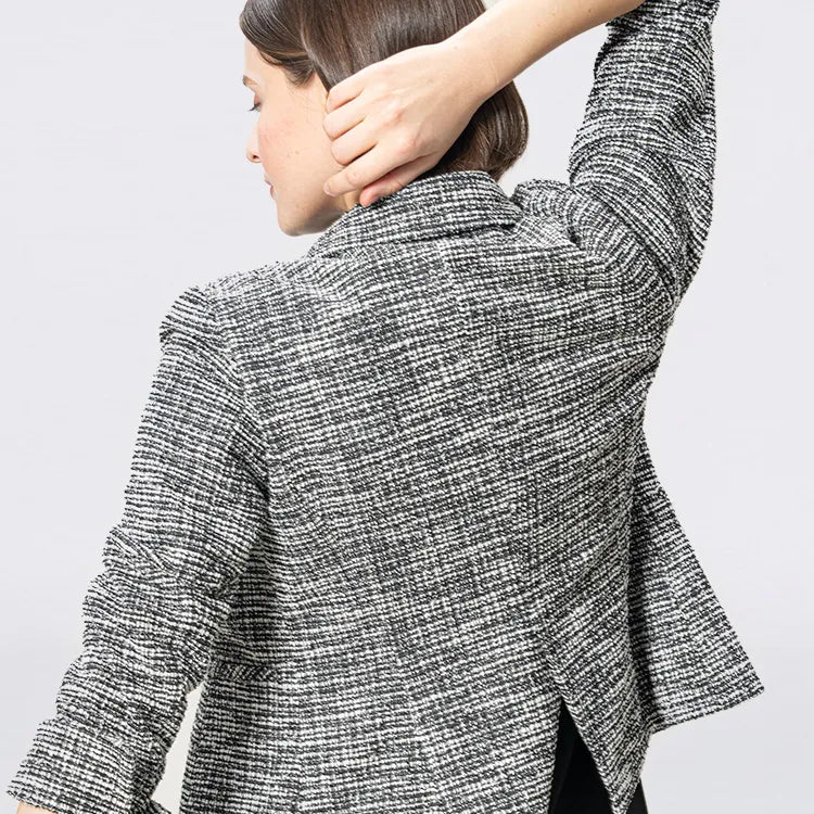 Gorgeous, comfortable and mobile tweed tailored clothing
