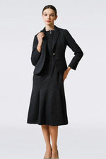 Stretch Lame Tweed: Tailored Jacket