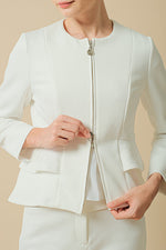 [Restocked - Space Material] Double Peplum Jacket