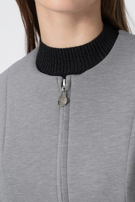 【Marshmallow Tech】Double Peplum Jacket