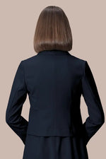 Smart Stretch Front Hook Collarless Jacket