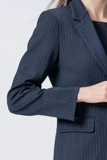 Active Warm Pinstripe: Mode Tailored Jacket