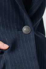Active Warm Pinstripe: Mode Tailored Jacket