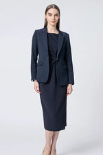 Active Warm Pinstripe: Mode Tailored Jacket