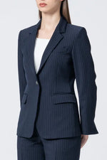 Active Warm Pinstripe: Mode Tailored Jacket
