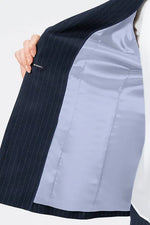 Active Warm Pinstripe: Mode Tailored Jacket
