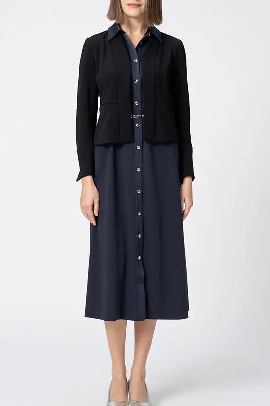 【Comfort Georgette】Shirt Dress